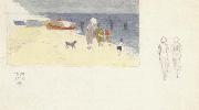 Shore Scene,Southwold-Idea for a Painting Joseph E.Southall